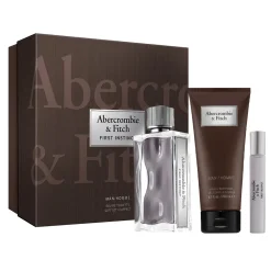 A&F First Instinct Estuche 3 Piezas Hombre EDT 100ml + Gel de ducha 200ml + Mini 15ml-Abercrombie & Fitch Hot