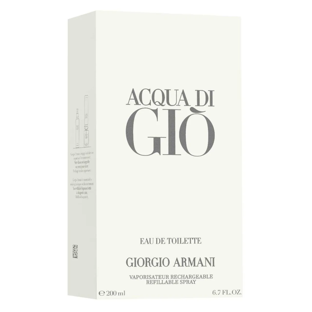 Acqua di Gio Refilable EDT 200ml Hombre-Giorgio Armani Fashion