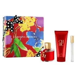 CH Estuche 3 Piezas Dama EDT 100ml + Body Lotion 100ml + Miniatura 10ml-Carolina Herrera Best