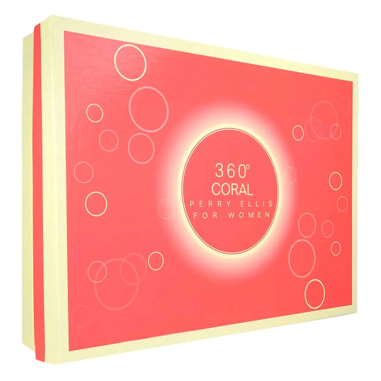 360 Coral Estuche 4 Piezas Dama EDP 100ml + Body Mist 118ml + Crema de manos + Mini 7.5ml-Perry Ellis Sale