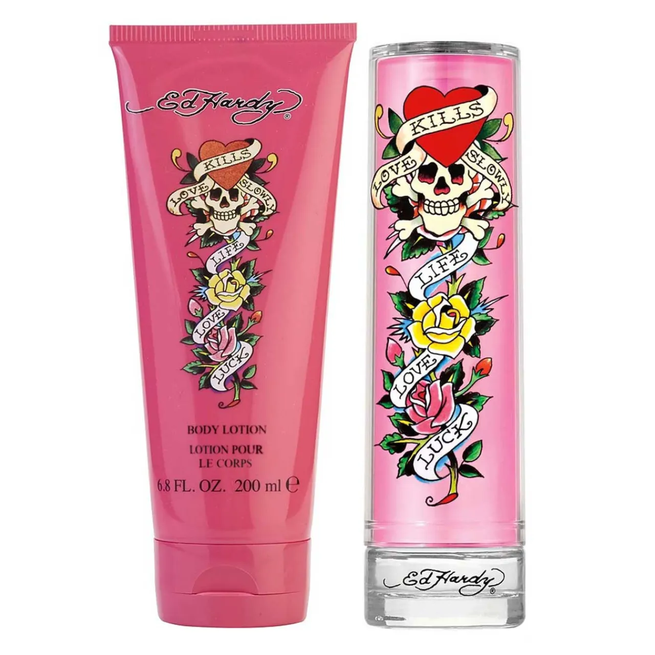 Ed Hardy Estuche 2 Piezas Dama EDP 100ml + Crema Corporal 200ml-Christian Audigier Outlet