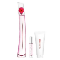 Flower by Poppy Bouquet ESTUCHE 3 Piezas Dama EDP 100ml + Crema 75ml + Mini 10ml-Kenzo Outlet