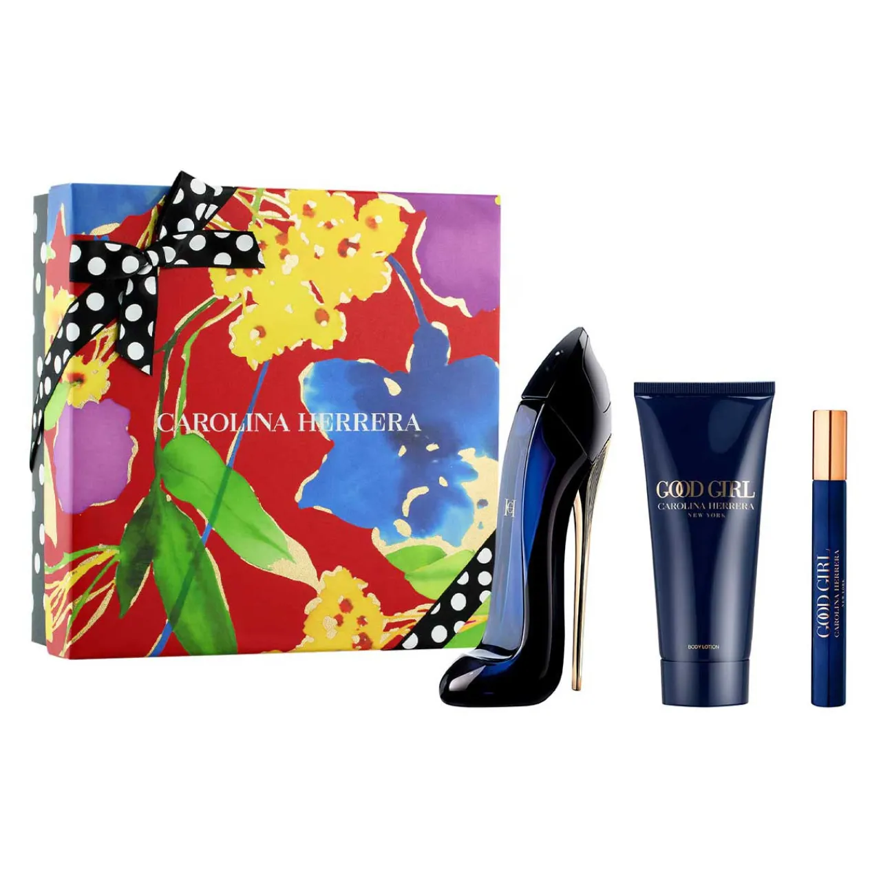 Good Girl Estuche 3 Piezas Dama EDP 80ml + Body Lotion 100ml + Miniatura 10ml-Carolina Herrera Fashion