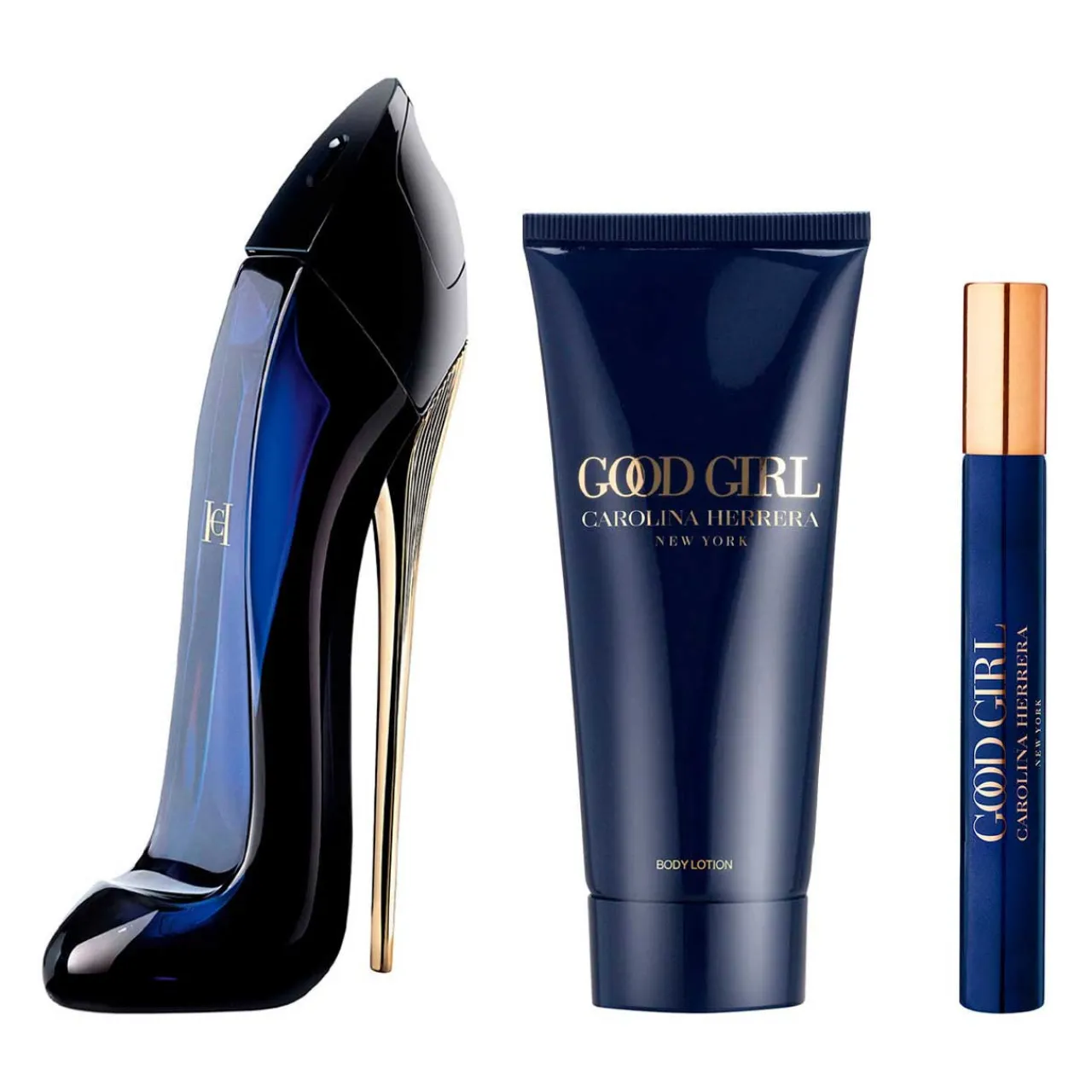 Good Girl Estuche 3 Piezas Dama EDP 80ml + Body Lotion 100ml + Miniatura 10ml-Carolina Herrera Fashion