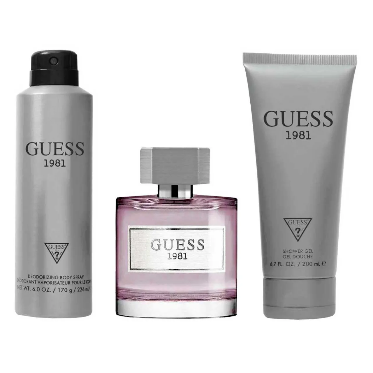 198 Estuche 3 Piezas Hombre EDT 100ml + Gel p/bañar 200ml + Desodorante-Guess New