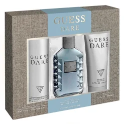 Dare Estuche 3 Piezas Hombre EDT 100ml + shower gel 200ml + desodorante 226ml-Guess Fashion