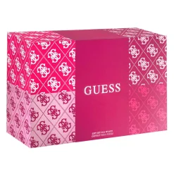 Estuche 4 Piezas Dama EDP 75 ml + Crema corporal 100ml + Miniatura 15ml + Cosmetiquera-Guess Clearance