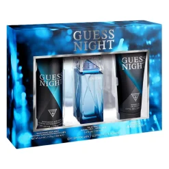 Night Estuche 3 Piezas Hombre EDT 100ml + Gel de duchal 200ml + desodorante 226ml-Guess Outlet
