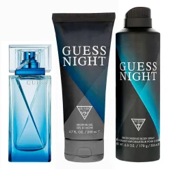 Night Estuche 3 Piezas Hombre EDT 100ml + Gel de duchal 200ml + desodorante 226ml-Guess Outlet