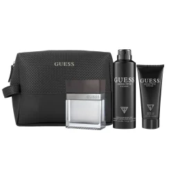 Seductive Estuche 4 Piezas Hombre EDT 100ml + Desodorante 226ml + Gel de ducha 100ml + Bolsa de viaje-Guess Discount