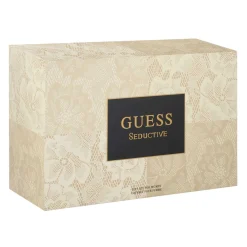 Seductive Set 4 Piezas Dama EDT 75ml + Locion Corporal 100 ml + Cosmetiquera + Miniatura 15ml-Guess Clearance