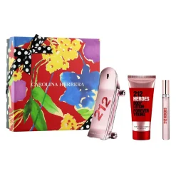 212 Heroes Estuche 3 Piezas Dama EDP 80ml + Body Lotion 100ml + Miniatura 10ml-Carolina Herrera Sale
