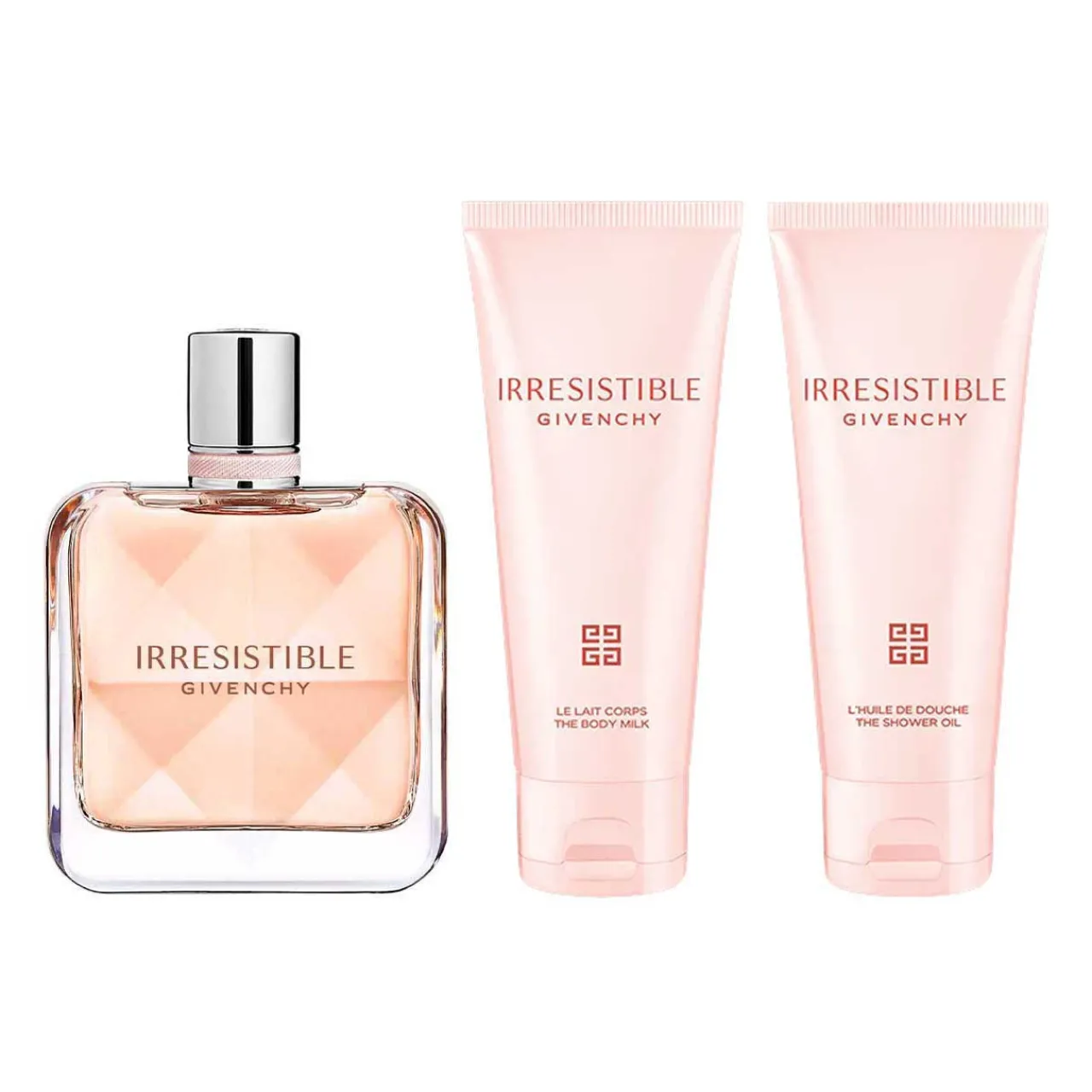 Irresistible Estuche 3 Piezas Dama EDP 80ml + Body Milk 75ml + Shower Oil 75ml-Givenchy Sale