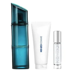 Pour Homme Estuche 3 Piezas Hombre EDT 110ml + Miniatura 10ml + Gel de Ducha 75ml-Kenzo Outlet