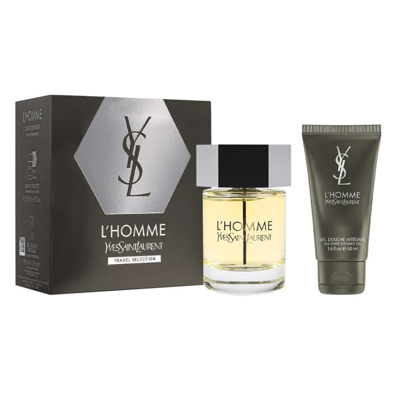 L'Homme by Travel Estuche 2 Piezas Hombre EDT 100ml + Gel de ducha 50ml-Yves Saint Laurent Discount