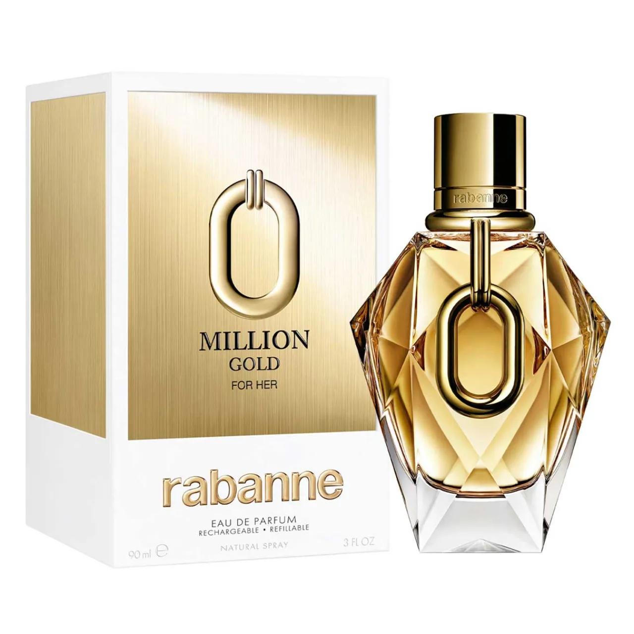 Million Gold For Her EDP 90ml Dama (Rellenable)-Rabanne Discount