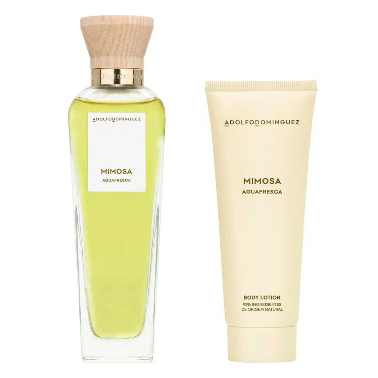 Mimosa by SET 2 Piezas Dama EDT 120ml + Body Lotion 75ml-Adolfo Dominguez Hot