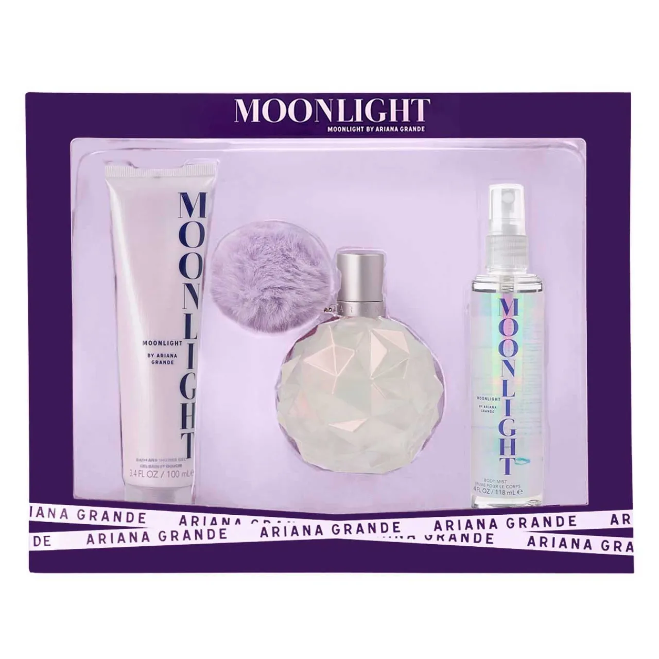 Moonlight Estuche 3 Piezas Dama EDP 100ml + Locion Corporal 100ml + Body mist 118ml-Ariana Grande Fashion