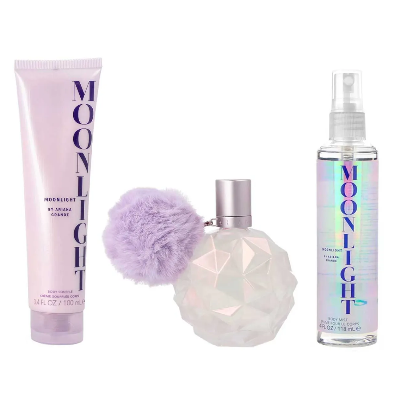 Moonlight Estuche 3 Piezas Dama EDP 100ml + Locion Corporal 100ml + Body mist 118ml-Ariana Grande Fashion