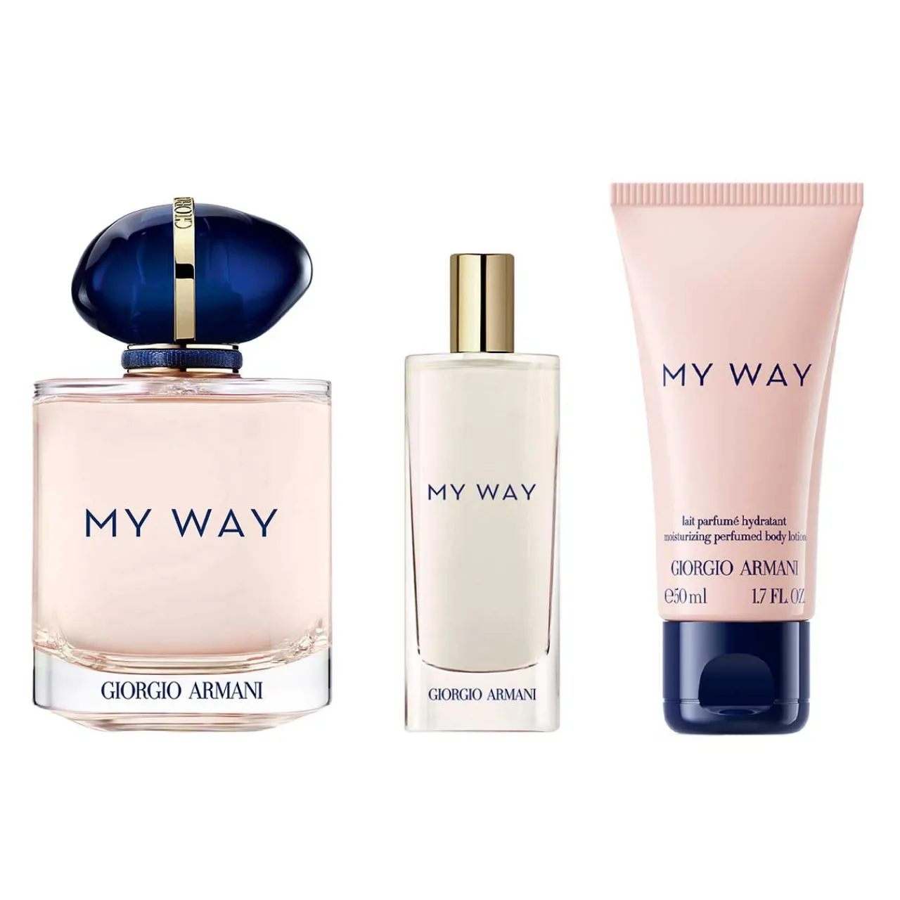 My Way by Estuche 3 Piezas Dama EDP 90ml + Body Lotion 50ml + Miniatura 10ml-Giorgio Armani Online