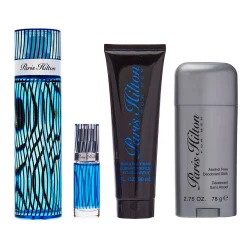 Estuche 4 Piezas Hombre EDT 100ml + Gel de Baño 90ml + Desodorante + Miniatura 10ml-Paris Hilton Clearance