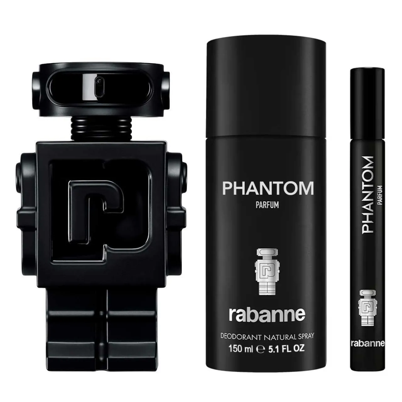 Phantom Parfum Metal Estuche 3 Piezas Hombre EDP 100ml + Desodorante 150ml + Miniatura 10ml-Rabanne Sale