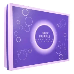 360 Purple Estuche 4 Piezas Dama EDP 100ml + Locion para el cuerpo 90ml + Gel de ducha + Mini 7.5ml-Perry Ellis Clearance