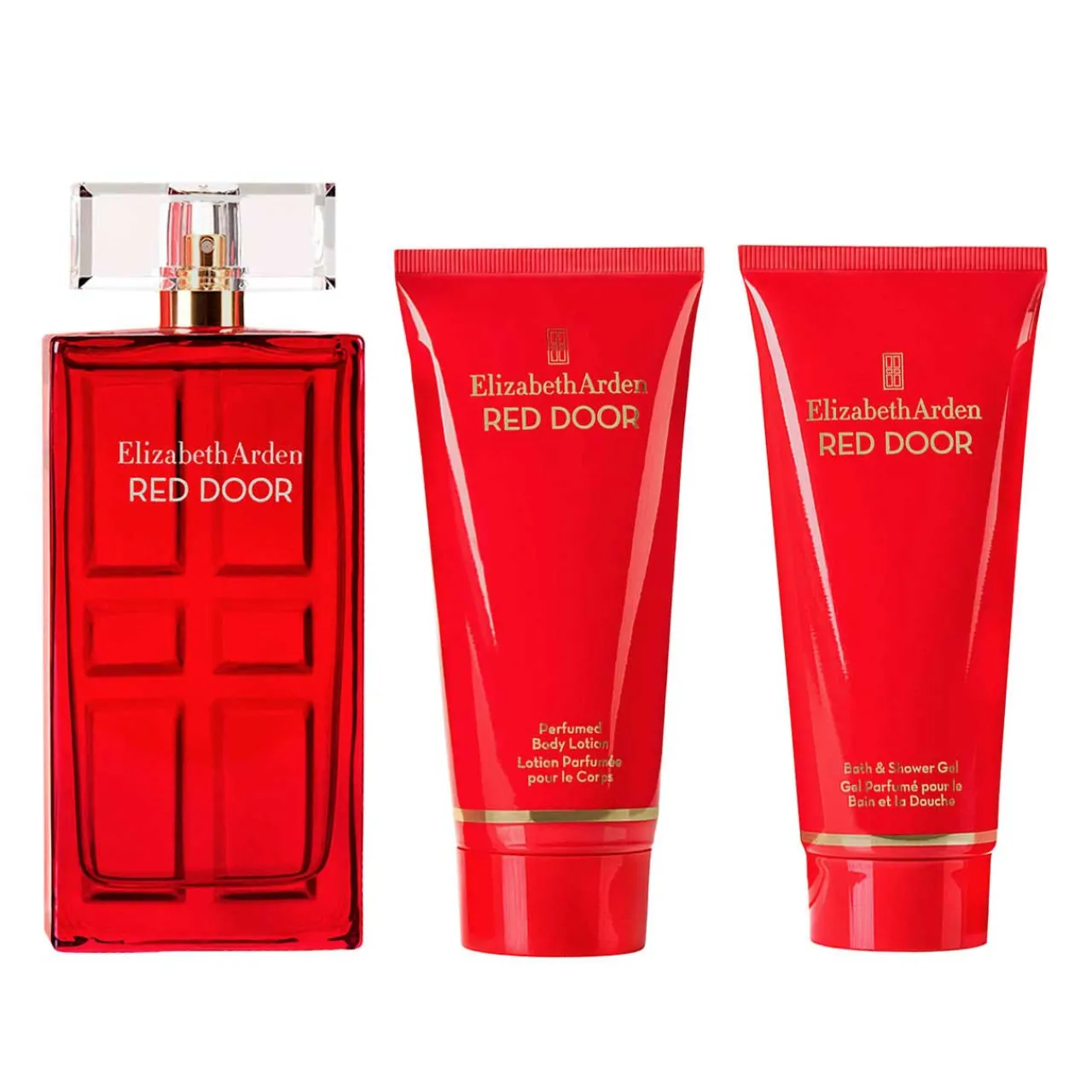 Red Door Estuche 3 Piezas Dama EDT 100ml + Crema perfumada 100ml + Gel para ducha 100ml-Elizabeth Arden Clearance