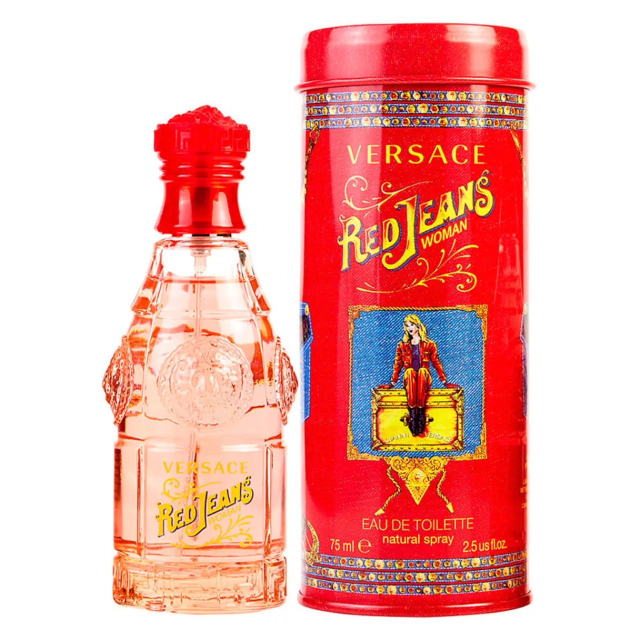 Red Jeans EDT 75ml Dama-Versace New