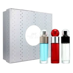 360/360 Red/Reserve Trio Estuche 3 Piezas Hombre 360 Men 30ml + EDT Reserve 30ml + 360 Red-Perry Ellis Online