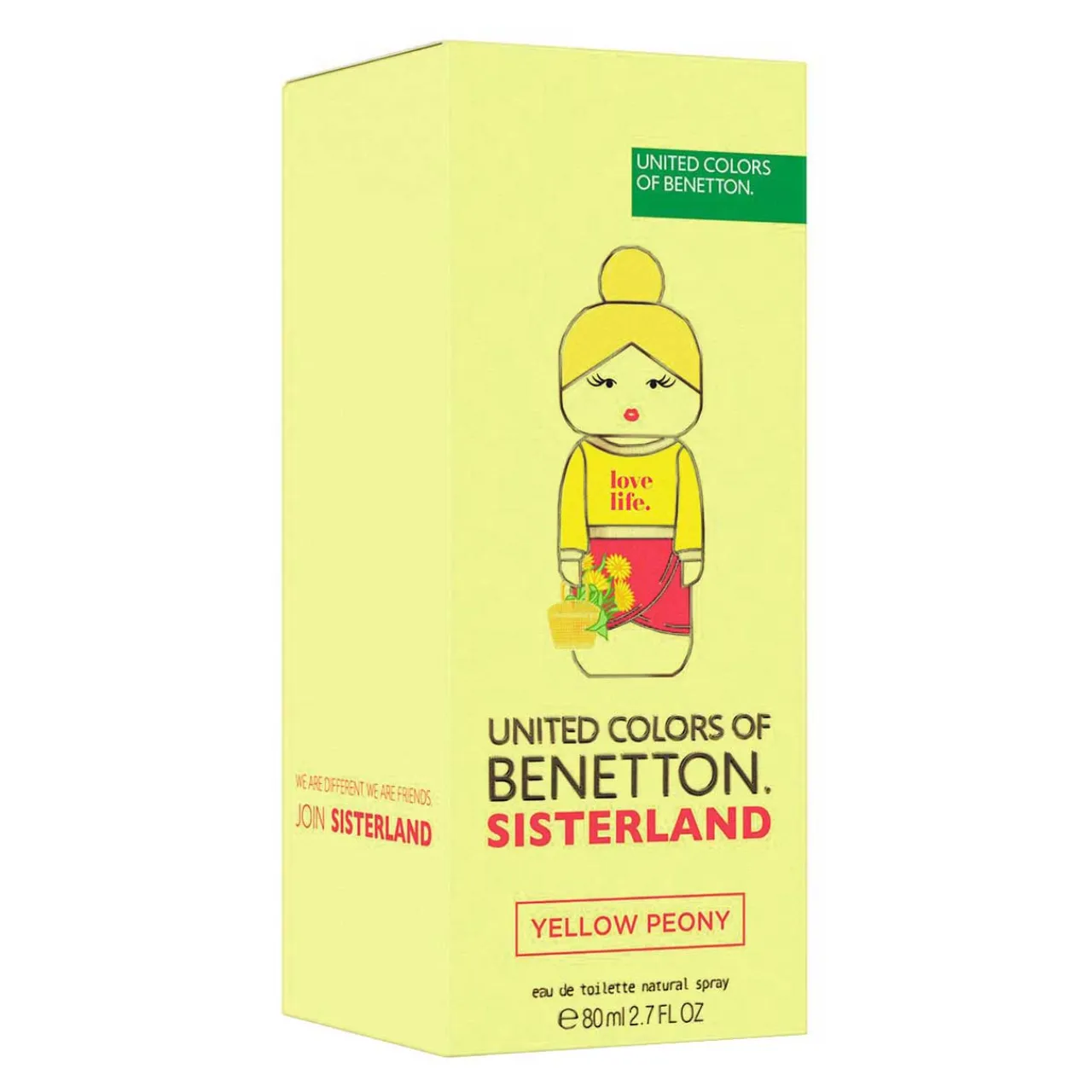 Sisterland Yellow Peony EDT 80ml Dama-Benetton Discount