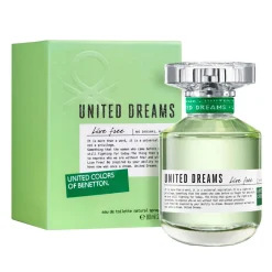 United Dreams Live Free EDT 80ml Dama-Benetton Clearance