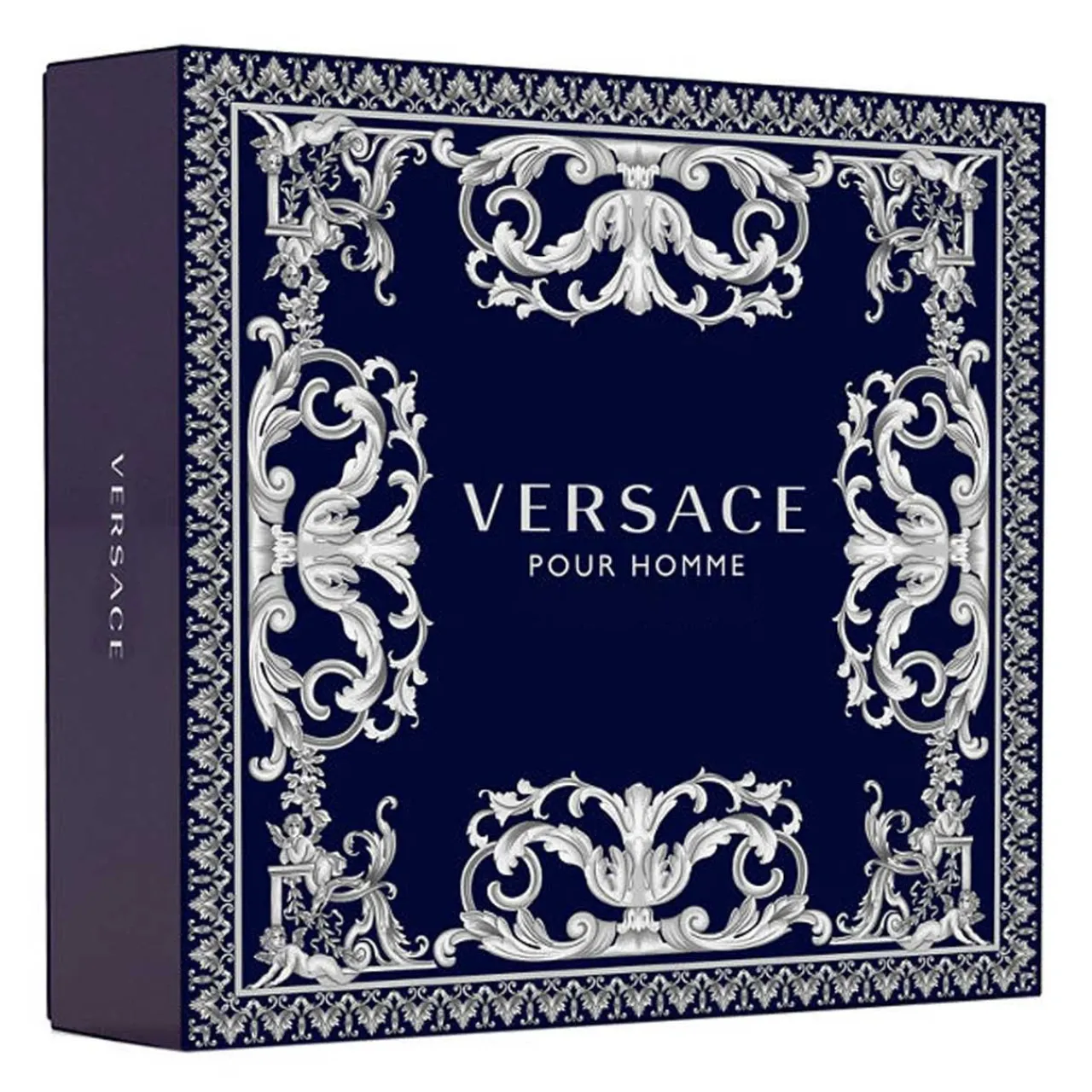 Pour Homme Estuche 3 Piezas Hombre EDT 100ml + Miniatura 10ml + Shower Gel-Versace Outlet