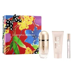 212 VIP Rosé Estuche 3 Piezas Dama EDP 80ml + Body Lotion 100ml + Miniatura 10ml-Carolina Herrera New